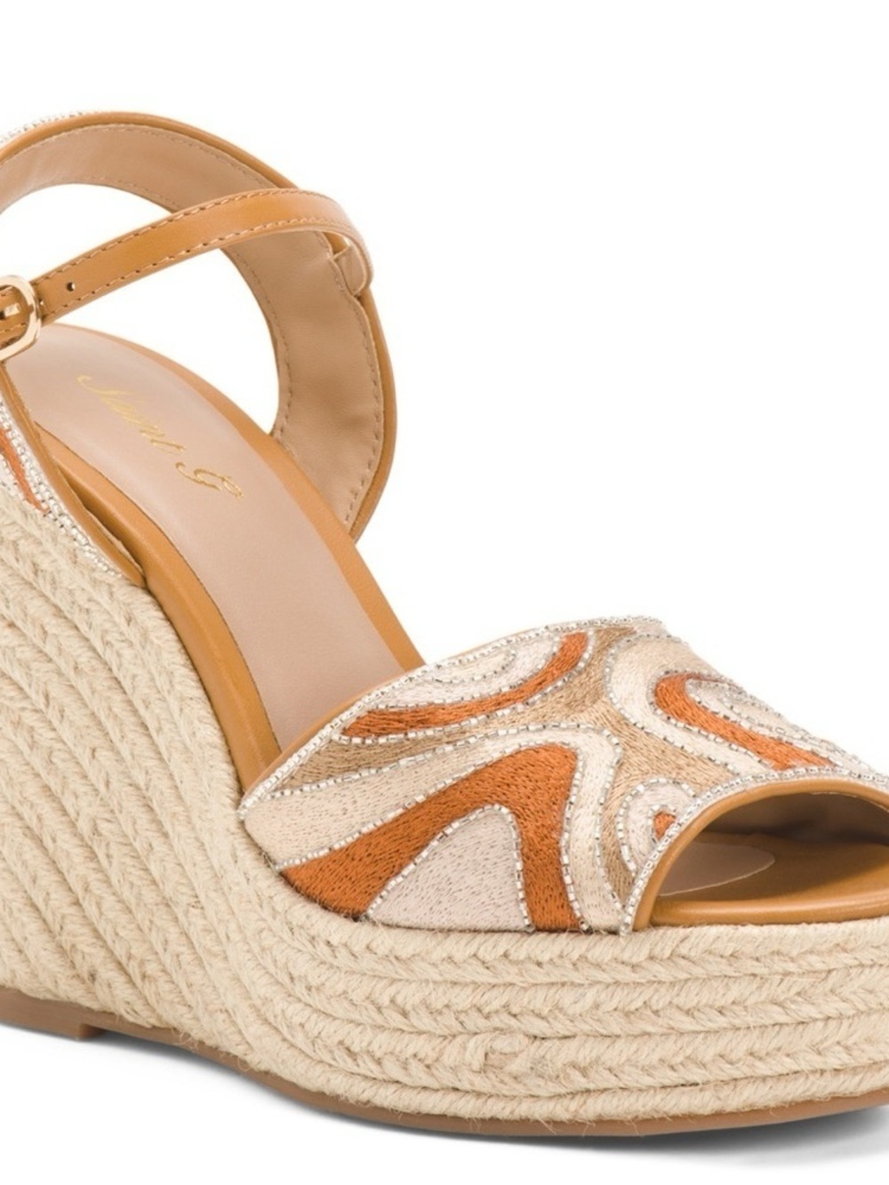 Saint G Marcilia Platform Wedges 37 New